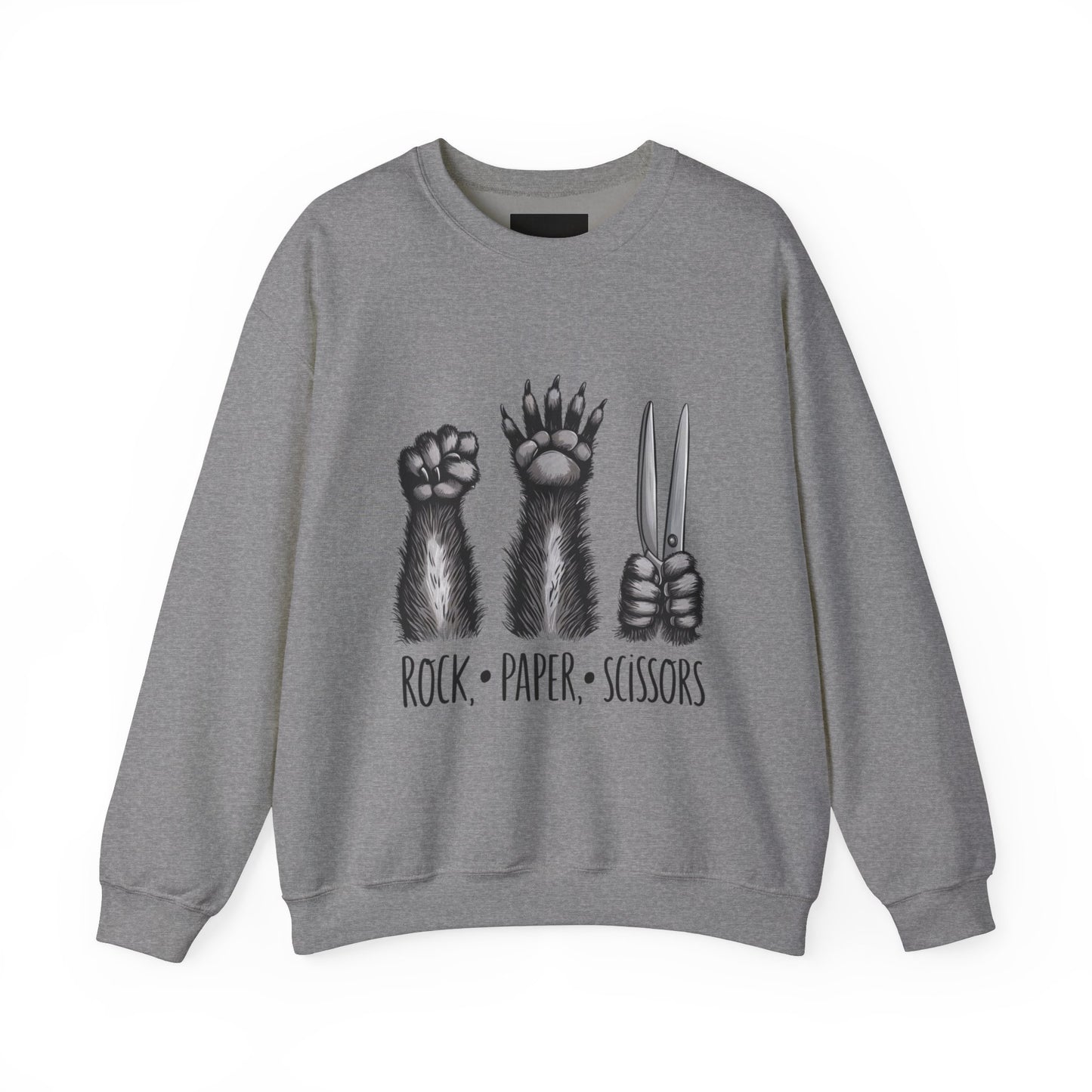 Rock, Paper, Scissors Sweatshirt