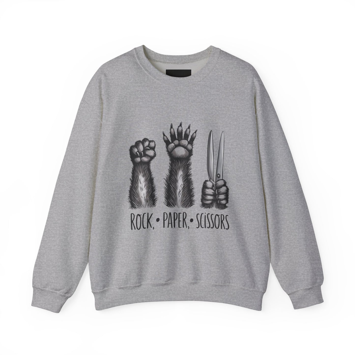 Rock, Paper, Scissors Sweatshirt