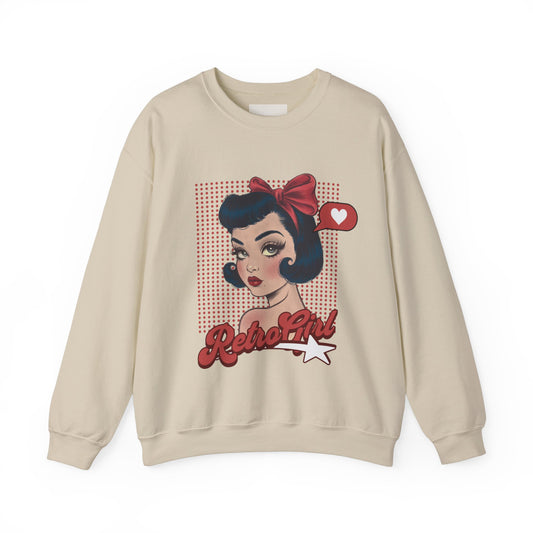 Retro Girl Sweatshirt