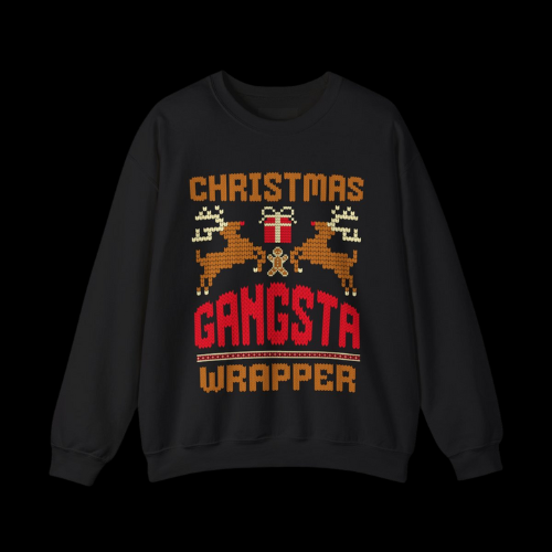 Christmas Gangsta Wrapper Sweatshirt